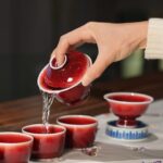 ingdezhen Lang Hong Red Tea Set