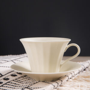 Studio Stoneware Set - Hand-Thrown Solid Glaze Cups for Zen Coffee Ritual - Image 4