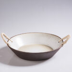 Rustic Rope Handle Platter - Handmade Farmhouse Stoneware Tray