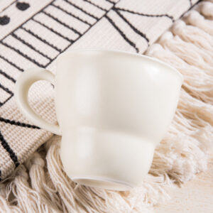 Calabash Ceramic Mug - Hand-Thrown Solid Glaze, Zen Minimalist Style - Oriental Lucky Gourd Tea Cup - Image 6