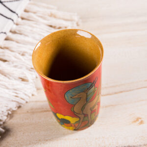 Hand Painted Awakening Lion Beer Mug - Chinese Ceramic Art Pint for Craft Beer - Image 9