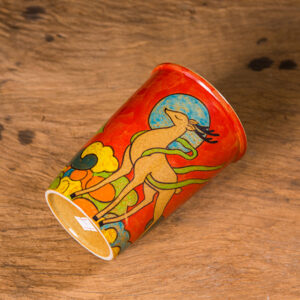 Hand Painted Awakening Lion Beer Mug - Chinese Ceramic Art Pint for Craft Beer - Image 10