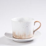 Handmade Stoneware Coffee Cup ~ Textured Glaze ~ Rustic Ceramic Mug ~ Artisan Pottery ~ Office & Home Drinkware