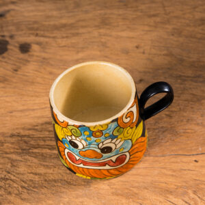 Hand Painted Awakening Lion Mug - Chinese Ceramic Art Cup for Tea & Coffee - Image 11