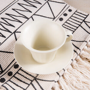 Studio Stoneware Set - Hand-Thrown Solid Glaze Cups for Zen Coffee Ritual - Image 7