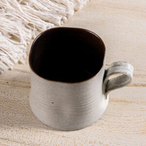 Hand-Thrown Shino Glaze Mug - Handmade Stoneware Coffee Cup - Rustic Ceramic Cup - Image 7