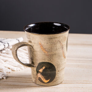 Country kitchen vibe，Warm sunflower tones Sunshine Yellow Stoneware Mugs~ Rustic Coffee Cup Set ~ Hand-Thrown Pottery ~ Vintage Yellow Glaze ~ Farmhouse Ceramic Collection - Image 5