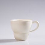Calabash Ceramic Mug - Hand-Thrown Solid Glaze, Zen Minimalist Style - Oriental Lucky Gourd Tea Cup