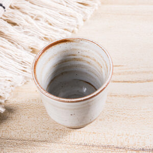 Squirrel Fired Yaki Chawan - Wood Fired Pottery Cup with Natural Ash Glaze - Image 7