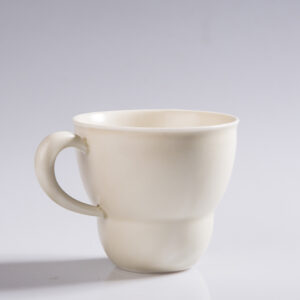 Calabash Ceramic Mug - Hand-Thrown Solid Glaze, Zen Minimalist Style - Oriental Lucky Gourd Tea Cup - Image 3