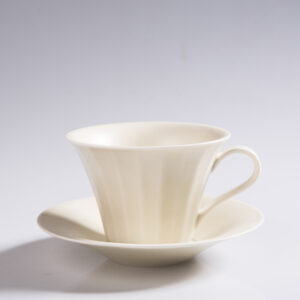 Studio Stoneware Set - Hand-Thrown Solid Glaze Cups for Zen Coffee Ritual