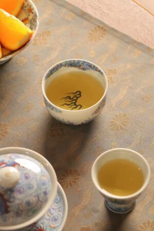 斗彩龙纹主人杯90毫升 - 图片 4