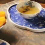 斗彩翻墙龙普洱杯